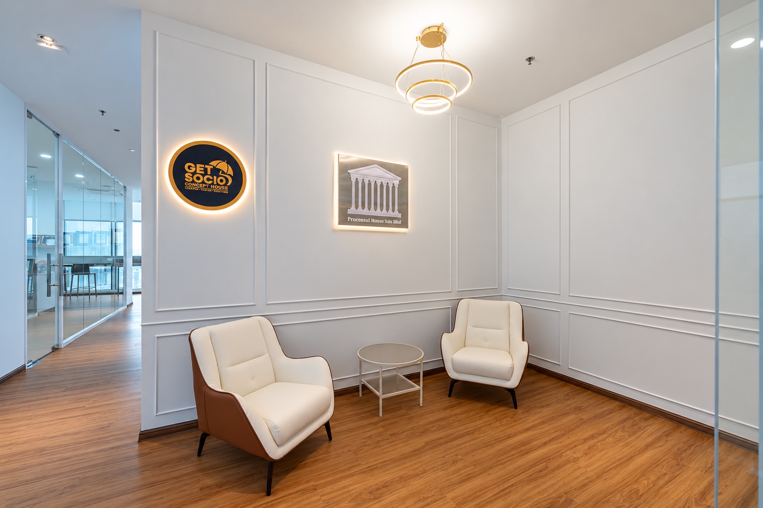 Completed Proconsul reception lounge